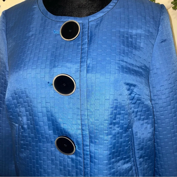 KIM ROGERS Blue Jacket - Size Small - Picture 2 of 5